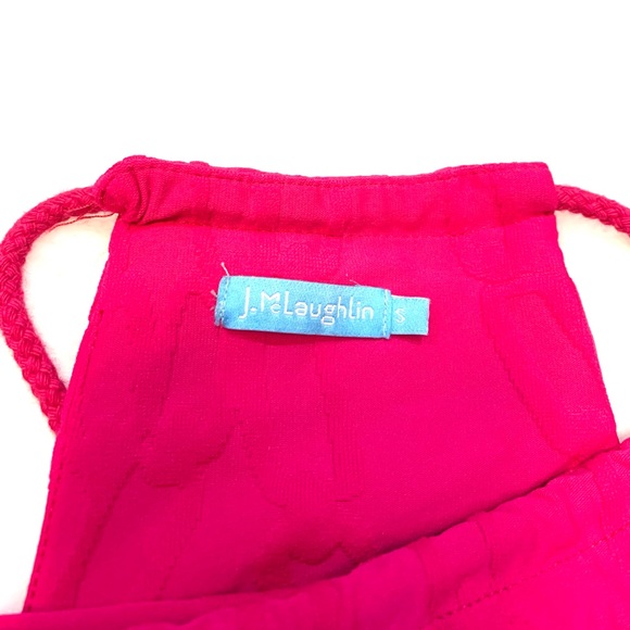 J.MCLAUGHLIN Maria Halter Dress Jacquard Dress - Picture 5 of 10